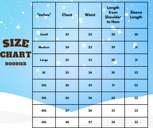 Batch #238 - Winter Wonderland - Closes 12/15 - ETA Early Jan - Winter Flakes Hoodie