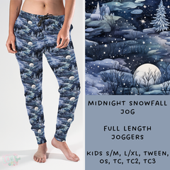 Batch #238 - Winter Wonderland - Closes 12/15 - ETA Early Jan - Midnight Snowfall Joggers