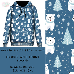 Batch #238 - Winter Wonderland - Closes 12/15 - ETA Early Jan - Winter Polar Bears Hoodie