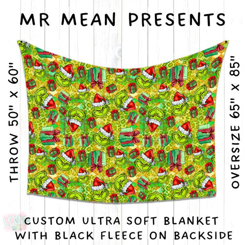 Batch #216 - Cozy Christmas Blankets Presale - Closes 10/14 - ETA Early Dec - Mr. Mean Presents