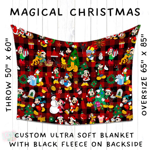 Batch #216 - Cozy Christmas Blankets Presale - Closes 10/14 - ETA Early Dec - Magical Christmas