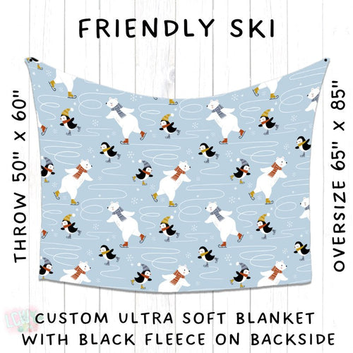 Batch #216 - Cozy Christmas Blankets Presale - Closes 10/14 - ETA Early Dec - Friendly Ski