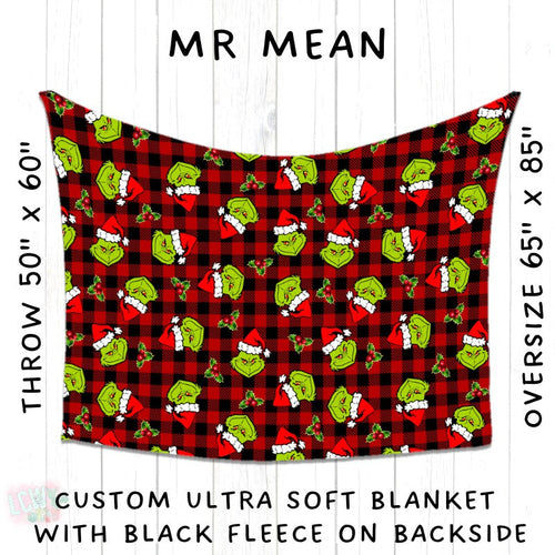 Batch #216 - Cozy Christmas Blankets Presale - Closes 10/14 - ETA Early Dec - Mr. Mean