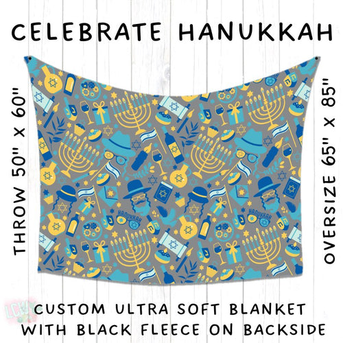 Batch #216 - Cozy Christmas Blankets Presale - Closes 10/14 - ETA Early Dec - Celebrate Hanukkah