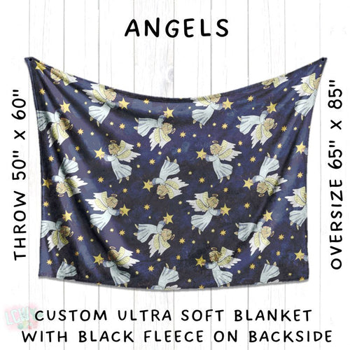 Batch #216 - Cozy Christmas Blankets Presale - Closes 10/14 - ETA Early Dec - Angels