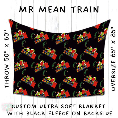 Batch #216 - Cozy Christmas Blankets Presale - Closes 10/14 - ETA Early Dec - Mr. Mean Train