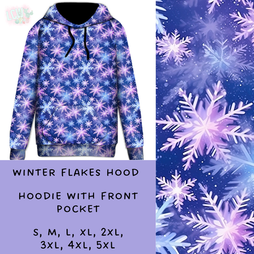 Batch #238 - Winter Wonderland - Closes 12/15 - ETA Early Jan - Winter Flakes Hoodie