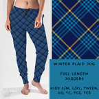 Batch #238 - Winter Wonderland - Closes 12/15 - ETA Early Jan - Winter Plaid Joggers