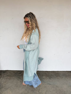 PREORDER- SPRING DESI SWEATSHIRT CARDIGAN