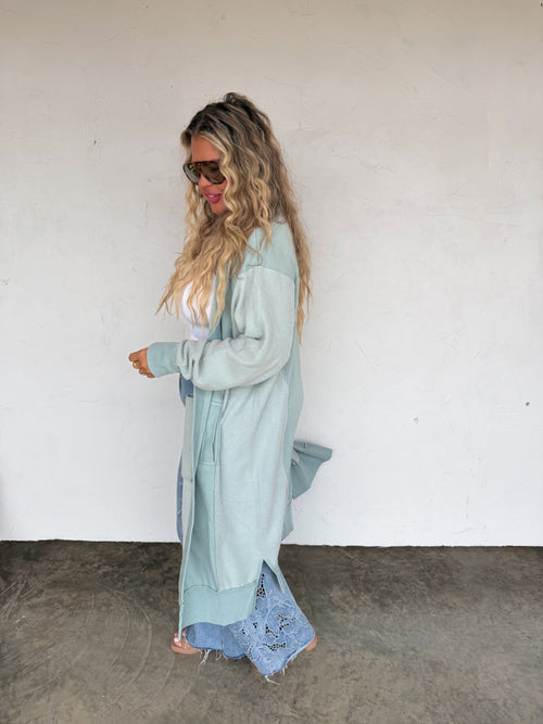 PREORDER- SPRING DESI SWEATSHIRT CARDIGAN