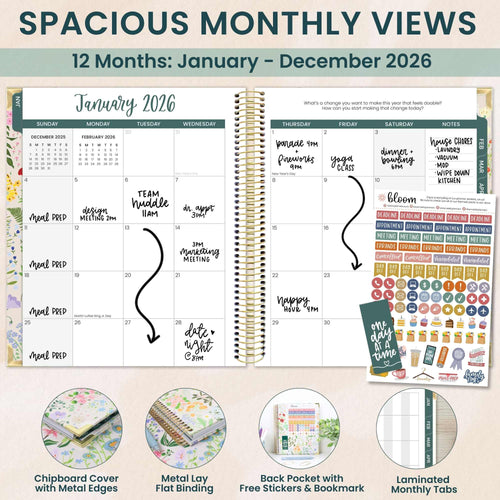 2026 Vision Planner - 7.5"x9" size