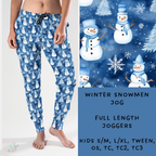 Batch #238 - Winter Wonderland - Closes 12/15 - ETA Early Jan - Winter Snowmen Joggers