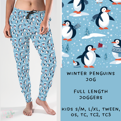 Batch #238 - Winter Wonderland - Closes 12/15 - ETA Early Jan - Winter Penguins Joggers