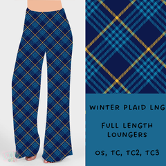 Batch #238 - Winter Wonderland - Closes 12/15 - ETA Early Jan - Winter Plaid Loungers