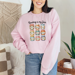 Reading is My Jam Sweatshirt