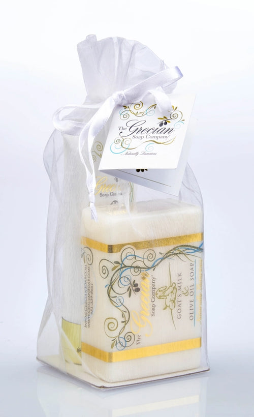 Goat Milk Soap & Organic Lotion Gift Set | Handmade Skincare Duo