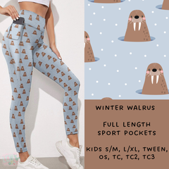 Batch #238 - Winter Wonderland - Closes 12/15 - ETA Early Jan - Winter Walrus Leggings