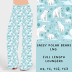 Batch #238 - Winter Wonderland - Closes 12/15 - ETA Early Jan - Sassy Polar Bears Loungers