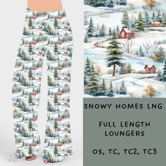 Batch #238 - Winter Wonderland - Closes 12/15 - ETA Early Jan - Snowy Homes Loungers