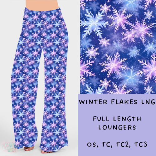 Batch #238 - Winter Wonderland - Closes 12/15 - ETA Early Jan - Winter Flakes Loungers