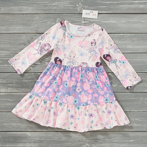 Fairyland Flower Garden Two-Piece Set (Size 2T) & Dress (Size 6-12 Months)