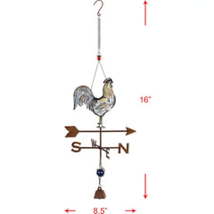 Down-Home Rooster Bouncy Weather-Vane