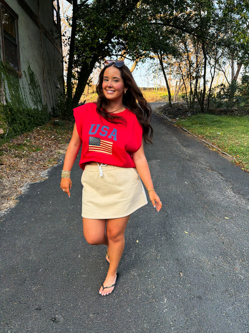 PREORDER // Maren Fleece-Lined Jogger Skirt (XS-3XL)