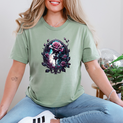 Rose in Frame Graphic Tee