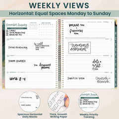 2026 Hard Cover Planner - 8.5" x 11" size