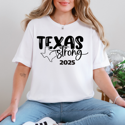 Texas Strong – Comfort for a Cause Graphic Tee | Flood Relief Donation Shirt