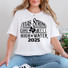 Texas Strong – Comfort for a Cause Graphic Tee | Flood Relief Donation Shirt