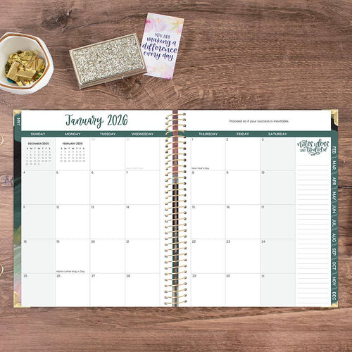 2026 Hard Cover Planner - 8.5" x 11" size