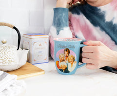 Limited Edition Golden Girls 16oz Blue & Pink Coffee Mug