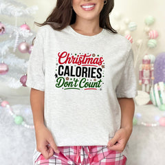 Christmas Calories Don’t Count Graphic Tee
