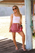 PREORDER - Presley Stretch Denim Skirt