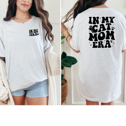 Cat Mom Era Graphic Tee