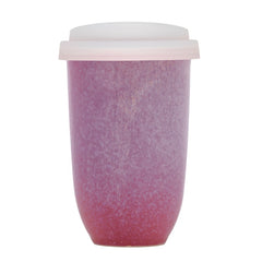 Astral Bloom Ceramic Travel Mug – 12oz Reusable Cup