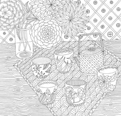 Zen Garden: Artist’s Sanctuary Coloring Book