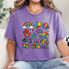 Autism Awareness Graphic Tee | Embrace Neurodiversity | S-4XL 🧩