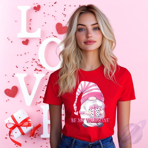 Valentine’s Day Bella Canvas T-Shirts – Sizes Small to 5XL in Red or Black – Super Soft Unisex Jersey Crew Neck