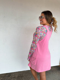 PREORDER- SPRING MILLIE OVERALL DRESS