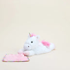 Pink Unicorn Warmies® Blanket – Microwavable Lavender-Scented Comfort Plush for Kids & Adults