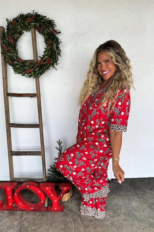 Christmas Luxe PJ Lounge Set – XS to 3XL (Preorder Closes 9/10 at 12pm CST)