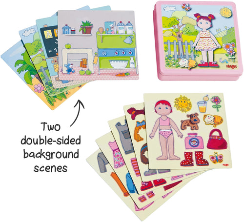 Doll Lilli Magnetic Game – Creative Mix & Match Dress-Up