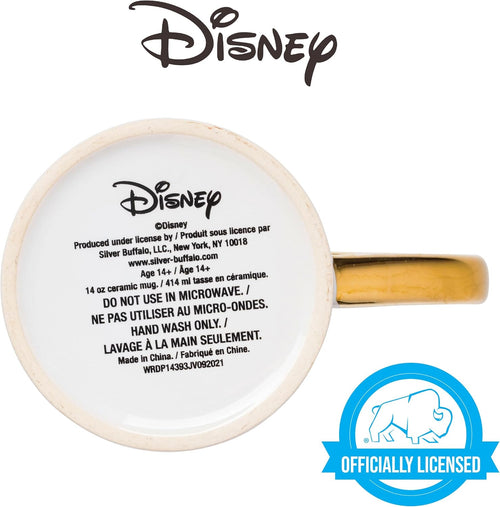 Officially Licensed Disney Belle & Beast Couple's Mug Set - 2 Pack