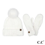 Cozy Yarn Hat & Mitten Set