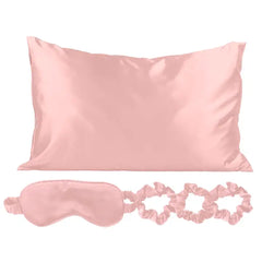 The Satin Sleep Set (5 Pieces) – Blush