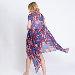 Lightweight American Flag Printed Kimono - 6 Styles Available, Limited Quantities!