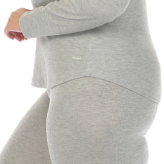 The Cozy Core Waffle Pajama Set – Soft, Stretchy Comfort for Cold Nights - Plus Size