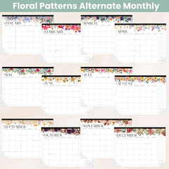 2026 Wall Calendar – Bloom Daily Planners (16" x 21")